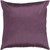 22" Plum Purple Solid Square Contemporary Throw Pillow - IMAGE 1