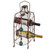 16" Contemporary Peacock Eye Inspired Wine Rack - 5 Bottle Storage - IMAGE 2