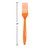 Club Pack of 288 Sunkissed Orange Premium Heavy-Duty Plastic Party Forks - IMAGE 2