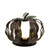 10" Brown and Green Pumpkin Thanksgiving Votive Candle Holder - IMAGE 3