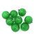 8ct Transparent Green Shatterproof Diamond Cut Christmas Ball Ornaments 2.5" - IMAGE 2