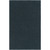 7.5' x 9.5' Jade Black Hand Loomed Solid Rectangular Area Throw Rug - IMAGE 1
