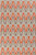 5' x 8' Krokev Orange and Gray Hand Woven Wool Area Throw Rug - IMAGE 1