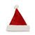 21" Red and White Adult Christmas Santa Claus Hat - Medium - IMAGE 1