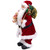 Standing Santa Claus with Teddy Bear Christmas Figure - 24" - IMAGE 4