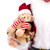 Standing Santa Claus with Teddy Bear Christmas Figure - 24" - IMAGE 5