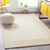 8' x 11' Magical Moments Ivory Hand Loomed Rectangular Wool Area Throw Rug - IMAGE 2