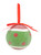 6ct White and Green Polka Dot Decoupage Shatterproof Christmas Ball Ornament Set 2.75" (60mm) - IMAGE 3