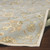 5' x 8' Moss Green and Gold Floral Hand Tufted Rectangular Area Throw Rug - IMAGE 4