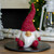 15" Ivory and Red Chubby Smiling Gnome Plush Tabletop Christmas Figure - IMAGE 2