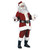 Red and White Plush Velour Santa Claus Women Christmas Costume Suit - Standard Size - IMAGE 2