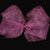 Tea Rose Pink and Purple Organdy Craft Ribbon 1" x 110 Yards - IMAGE 1