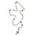 23" Byzantine Blue and Amber 6mm Glass Beaded Rosary with Keepsake Box - IMAGE 2