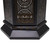 Moroccan Style Pillar Candle Table Lantern - 21.5" - Black and Gold