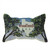 12" Hunter Green and Blue 'Texas' Tapestry Rectangular Throw Pillow - IMAGE 1