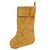 20" Gold Glittered Starburst Christmas Stocking with Cuff - IMAGE 2
