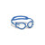 7" Blue Jelly Goggles with Case Kids Swimming Pool Accessory - IMAGE 5