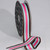 Blue and Brown Striped Woven Grosgrain Craft Ribbon 1.5" x 55 Yards - IMAGE 1