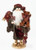 18" Brown and White Santa Claus with Grapes Christmas Tabletop Figure - IMAGE 1