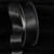 Black Double Face Solid Wired Craft Ribbon 1" x 44 Yards - IMAGE 1