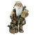 24" Beige Santa Claus with Gifts Christmas Figure - IMAGE 1