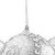 3ct White and Silver Shatterproof Glittered Christmas Ball Ornaments 3" (75mm) - IMAGE 2