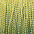 Green Contemporary Faux Mini Pearls Craft Ribbon 0.25" x 100 Yards - IMAGE 1