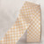 Ivory and Cream White Checkered Wired Craft Ribbon 1.5" x 54 Yards - IMAGE 1