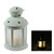 8" White LED Lighted Invisilite Holographic Star Christmas Lantern - Warm White Lights - IMAGE 1