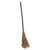 Club Pack of 12 Purple and Black Witch's Broom Halloween Costume Accessories 3.5' - IMAGE 1