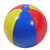 46" Red and Blue Classic 6 Panel Inflatable Beach Ball - IMAGE 1