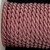 Rose Pink Braided Cording Wired Craft Ribbon 0.25" x 17 Yards - IMAGE 1