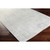 6' x 9' Shale Gray and White Hand Loomed Area Throw Rug - IMAGE 4