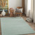 2' x 3' Rogue Gray Hand Loomed Rectangular Wool Area Throw Rug - IMAGE 2