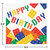Club Pack of 192 Colorful Building Block Themed 2-Ply "Happy Birthday" Luncheon Party Napkins 6.5" - IMAGE 2