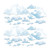 Fluffy Cloud Wall Photo Backdrop - 65" - White and Gray - Pack of 288 - IMAGE 1