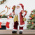 24" Red and White Santa with Gift Bag and Presents Christmas Figure - IMAGE 2
