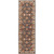 3' x 12' Blue and Maroon Hand Tufted Wool Throw Rug Runner - IMAGE 1