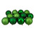 Shatterproof 4-Finish Christmas Ball Ornaments - 4" (100mm) - Christmas Green - 12ct - IMAGE 1