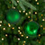 Shatterproof 4-Finish Christmas Ball Ornaments - 4" (100mm) - Christmas Green - 12ct - IMAGE 6