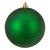 Shatterproof 4-Finish Christmas Ball Ornaments - 4" (100mm) - Christmas Green - 12ct