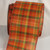 Orange and Gold Tartan Wired Craft Ribbon 4" x 20 Yards - IMAGE 1