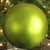 8" Kiwi Green Shatterproof Matte Commercial Christmas Ball Ornament (200mm) - IMAGE 3