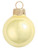 Pearl Finish Glass Christmas Ball Ornaments - 2" (50mm) - Yellow - 28ct - IMAGE 1