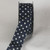 Blue Contemporary Polka Dots Wired Craft Ribbon 1.5" x 40 Yards - IMAGE 1