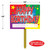 Happy Birthday Outdoor Yard Sign - 15" - Multicolored - Pack of 6 - IMAGE 3