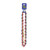 Club Pack of 12 Vibrantly-Colored Beaded Peace Sign Necklaces Party Favor 33" - IMAGE 1