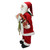 24" Red and White Santa Claus with Presents and Drum Christmas Figure - IMAGE 2