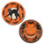 Club Pack of 96 Orange and Black Vintage Halloween Paper Party Dinner Plates 9" - IMAGE 1