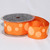 Bright Orange Polka Dotted Fine Taffeta Wired Craft Ribbon 1.5" x 27 Yards - IMAGE 2